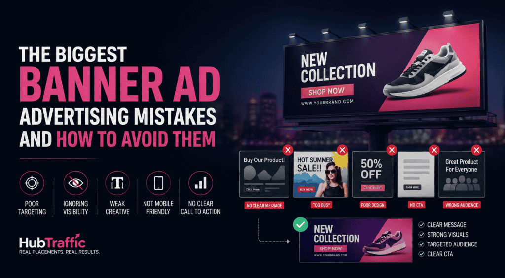 Banner Ads Advertising Mistakes Cover Photo
